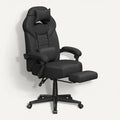 **Ergonomische Gamingstoel met Verstelbare Rugleuning en Voetsteun**